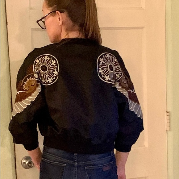 Vintage Embroidered bomber - Picture 15 of 16